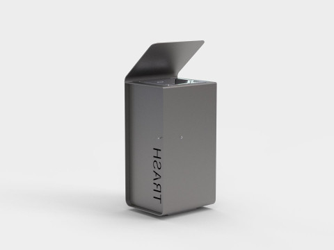 METALCO YES LITTER BIN COLLECTION 3Dモデル