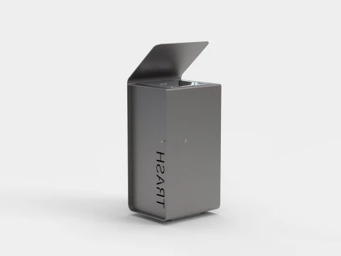 METALCO YES LITTER BIN COLLECTION 3D Model