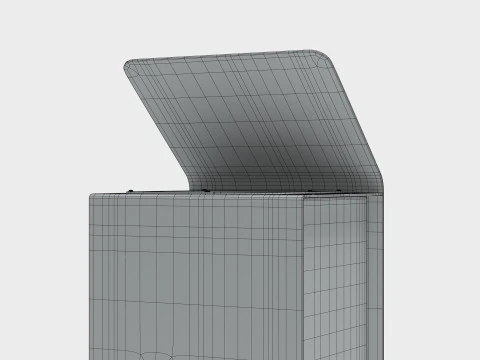 METALCO YES LITTER BIN COLLECTION 3D Model
