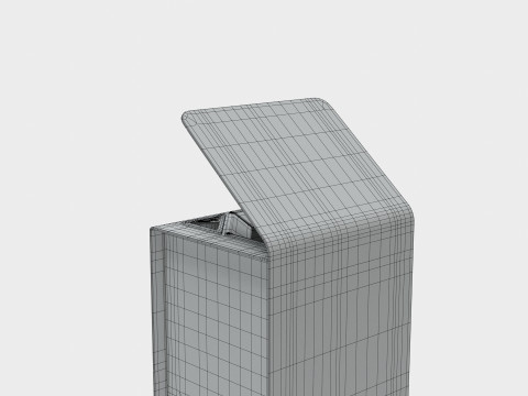 METALCO YES LITTER BIN COLLECTION 3Dモデル