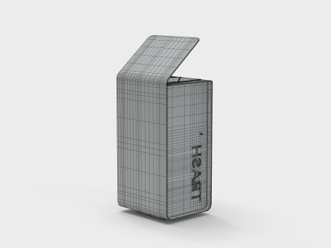 METALCO YES LITTER BIN COLLECTION 3Dモデル