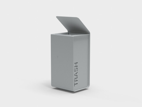 METALCO YES LITTER BIN COLLECTION 3Dモデル