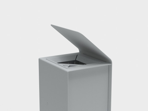 METALCO YES LITTER BIN COLLECTION 3Dモデル