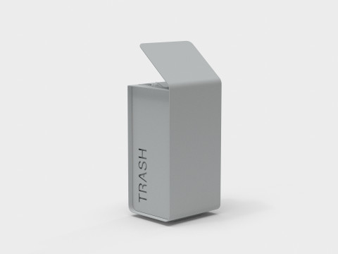 METALCO YES LITTER BIN COLLECTION 3Dモデル