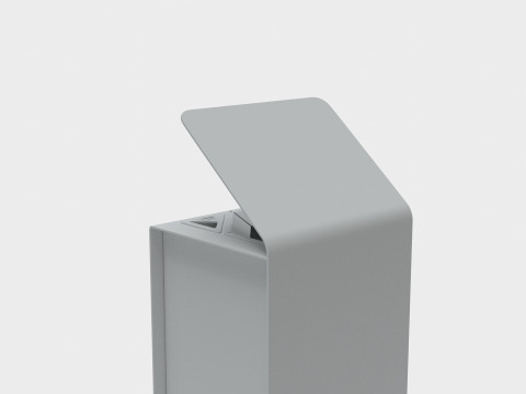 METALCO YES LITTER BIN COLLECTION 3Dモデル