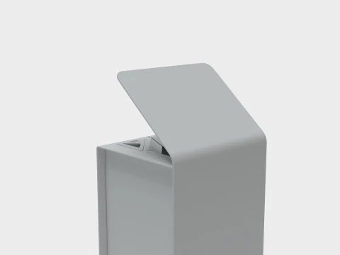 METALCO YES LITTER BIN COLLECTION 3D Model