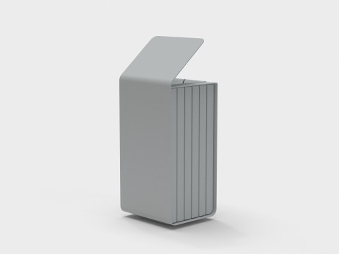 METALCO YES LITTER BIN COLLECTION 3Dモデル