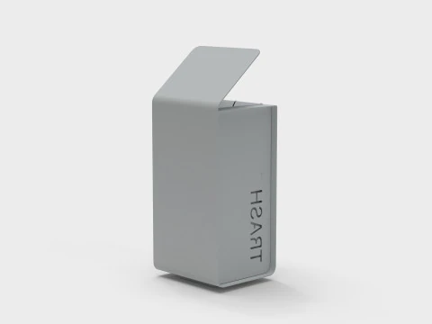 METALCO YES LITTER BIN COLLECTION 3D Model