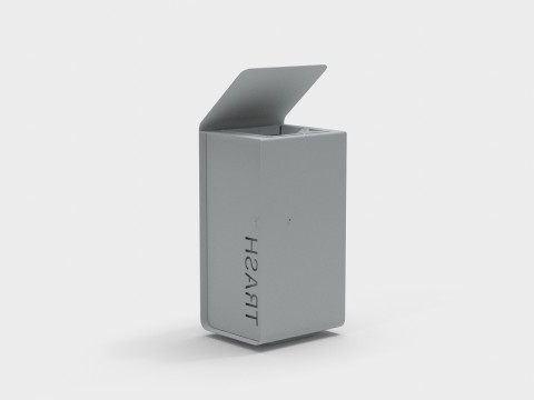 METALCO YES LITTER BIN COLLECTION 3Dモデル