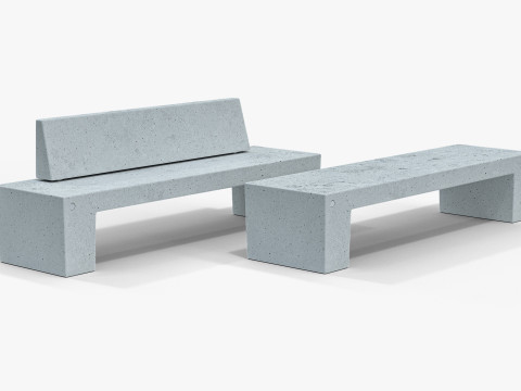 METALCO SARAH BENCHES COLLECTION 3D Model