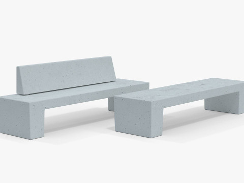 METALCO SARAH BENCHES COLLECTION 3Dモデル