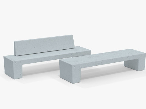 METALCO SARAH BENCHES COLLECTION 3Dモデル