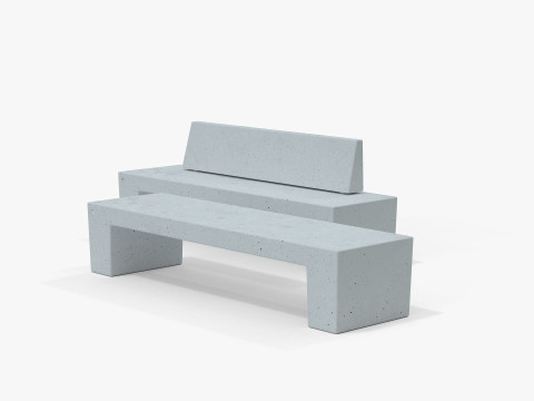 METALCO SARAH BENCHES COLLECTION 3Dモデル