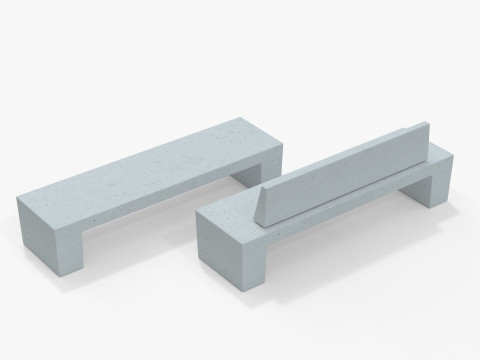 METALCO SARAH BENCHES COLLECTION 3Dモデル