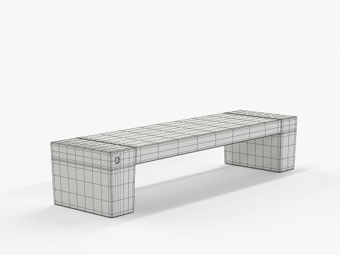METALCO SARAH BENCHES COLLECTION 3Dモデル