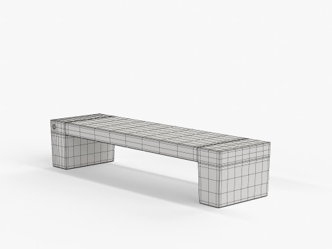 METALCO SARAH BENCHES COLLECTION 3Dモデル