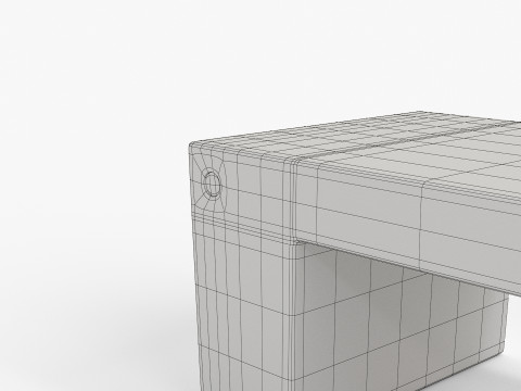 METALCO SARAH BENCHES COLLECTION 3Dモデル