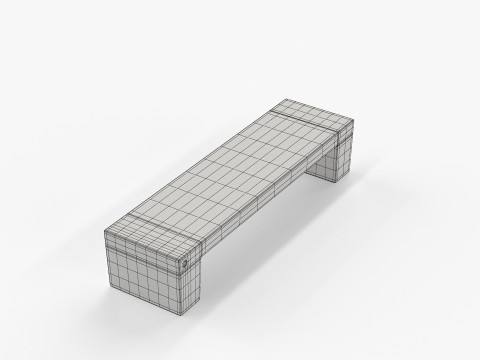 METALCO SARAH BENCHES COLLECTION 3Dモデル
