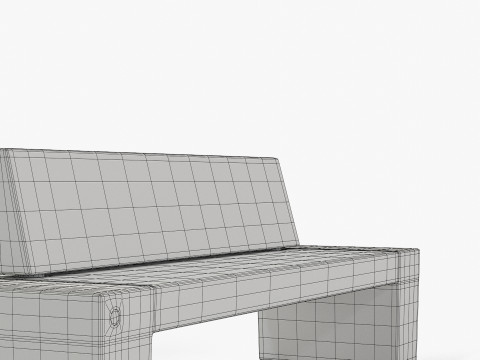 METALCO SARAH BENCHES COLLECTION 3Dモデル