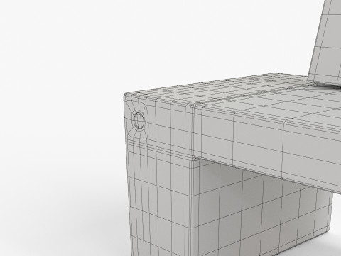 METALCO SARAH BENCHES COLLECTION 3Dモデル