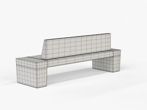 METALCO SARAH BENCHES COLLECTION 3Dモデル