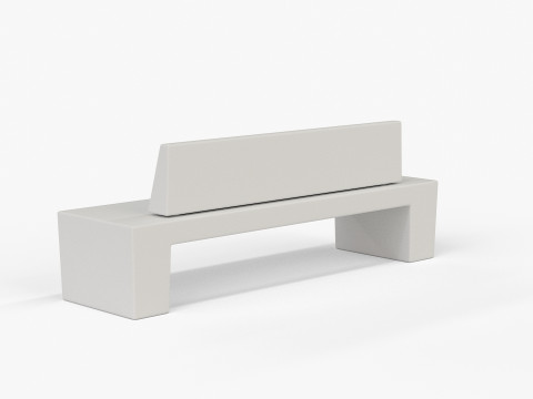 METALCO SARAH BENCHES COLLECTION 3Dモデル