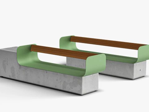 METALCO URBAN SPIEGEL B en BB 3D Model