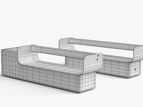 METALCO URBAN MIRROR B and BB Model 3D