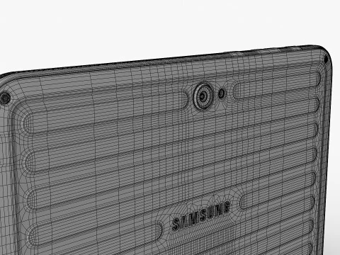 SAMSUNG GALAXY TAB ACTIVE FIVE PRO 3D Model