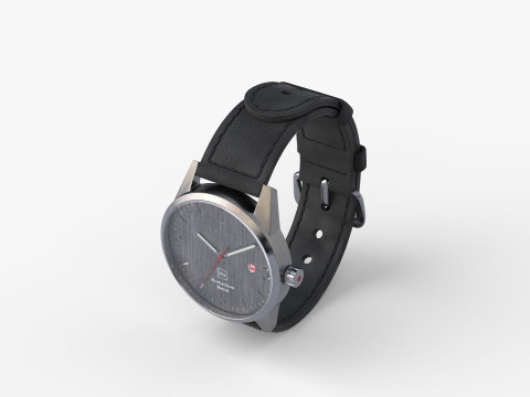TRIWA HU39D SLATE WATCH 3D मॉडल