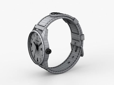 TRIWA HU39D SLATE WATCH 3D मॉडल