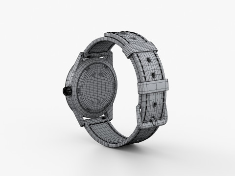 TRIWA HU39D SLATE WATCH 3D मॉडल