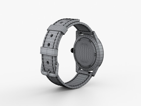 TRIWA HU39D SLATE WATCH 3D मॉडल