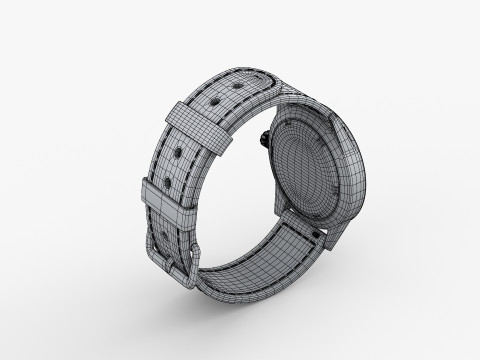 TRIWA HU39D SLATE WATCH 3D मॉडल