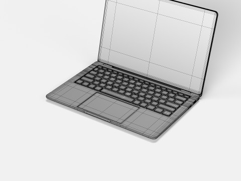 HP ZBOOK ULTRA 14 G1A Modello 3D