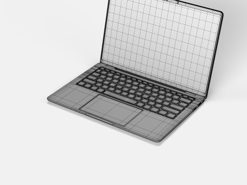 HP ZBOOK ULTRA 14 G1A Modello 3D