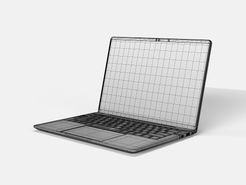 HP ZBOOK ULTRA 14 G1A Modello 3D