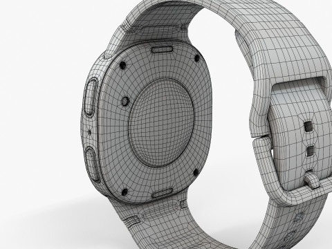 SAMSUNG GALAXY WATCH8 44MM 3D 模型