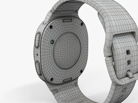 SAMSUNG GALAXY WATCH8 44MM 3D Model