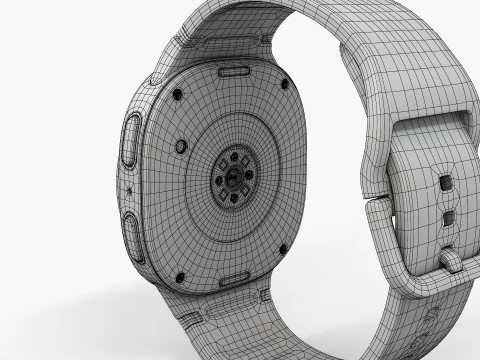 SAMSUNG GALAXY WATCH8 44MM 3D Model