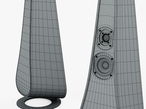 DAVONE SOLO LOUDSPEAKER 3D Modell