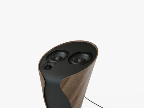 DAVONE MEANDER STAND SPEAKER 3D Model