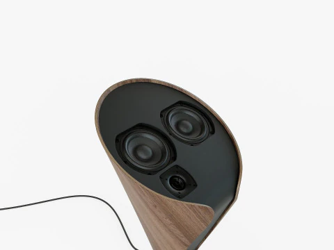 DAVONE MEANDER STAND SPEAKER 3D Model