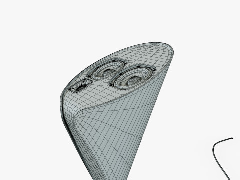 DAVONE MEANDER STAND SPEAKER 3D Модель