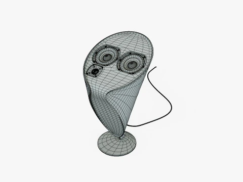 DAVONE MEANDER STAND SPEAKER 3D Model
