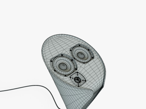 DAVONE MEANDER STAND SPEAKER 3D Модель