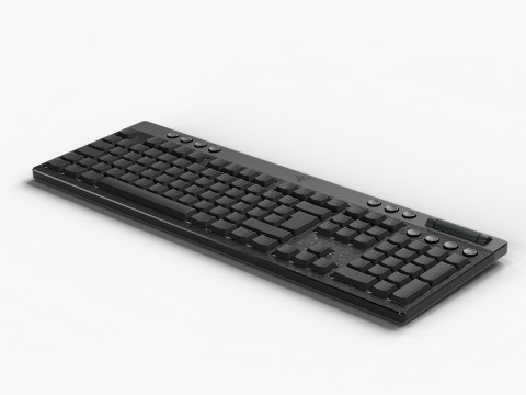RAZER BLACKWIDOW V4 LOW PROFILE HYPERSPEED KEYBOARD Modèle 3D