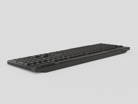 RAZER BLACKWIDOW V4 LOW PROFILE HYPERSPEED KEYBOARD Modèle 3D