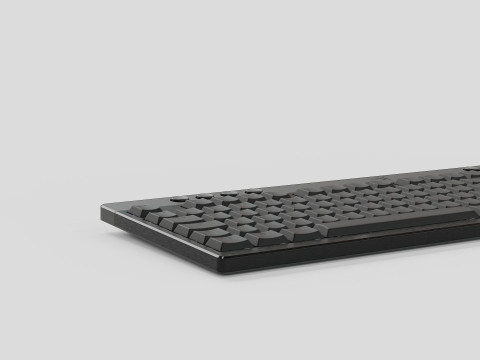 RAZER BLACKWIDOW V4 LOW PROFILE HYPERSPEED KEYBOARD Modèle 3D