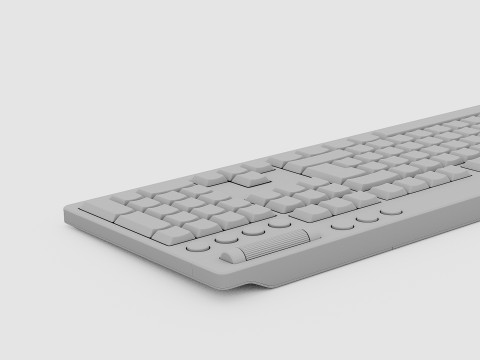 RAZER BLACKWIDOW V4 LOW PROFILE HYPERSPEED KEYBOARD Modèle 3D